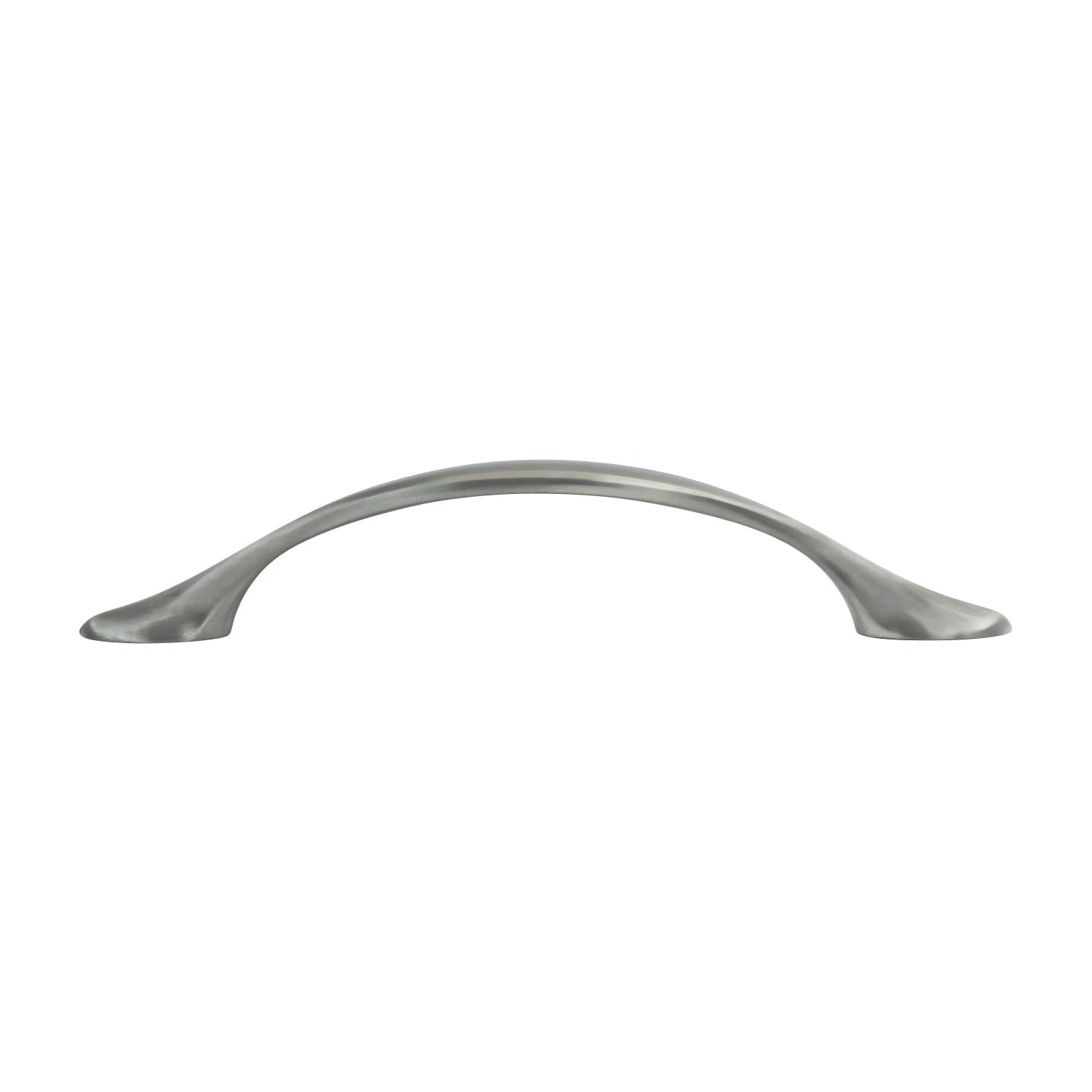 Flare Style 3-3/4" Center Brushed Nickel Kitchen Cabinet Pull Handle