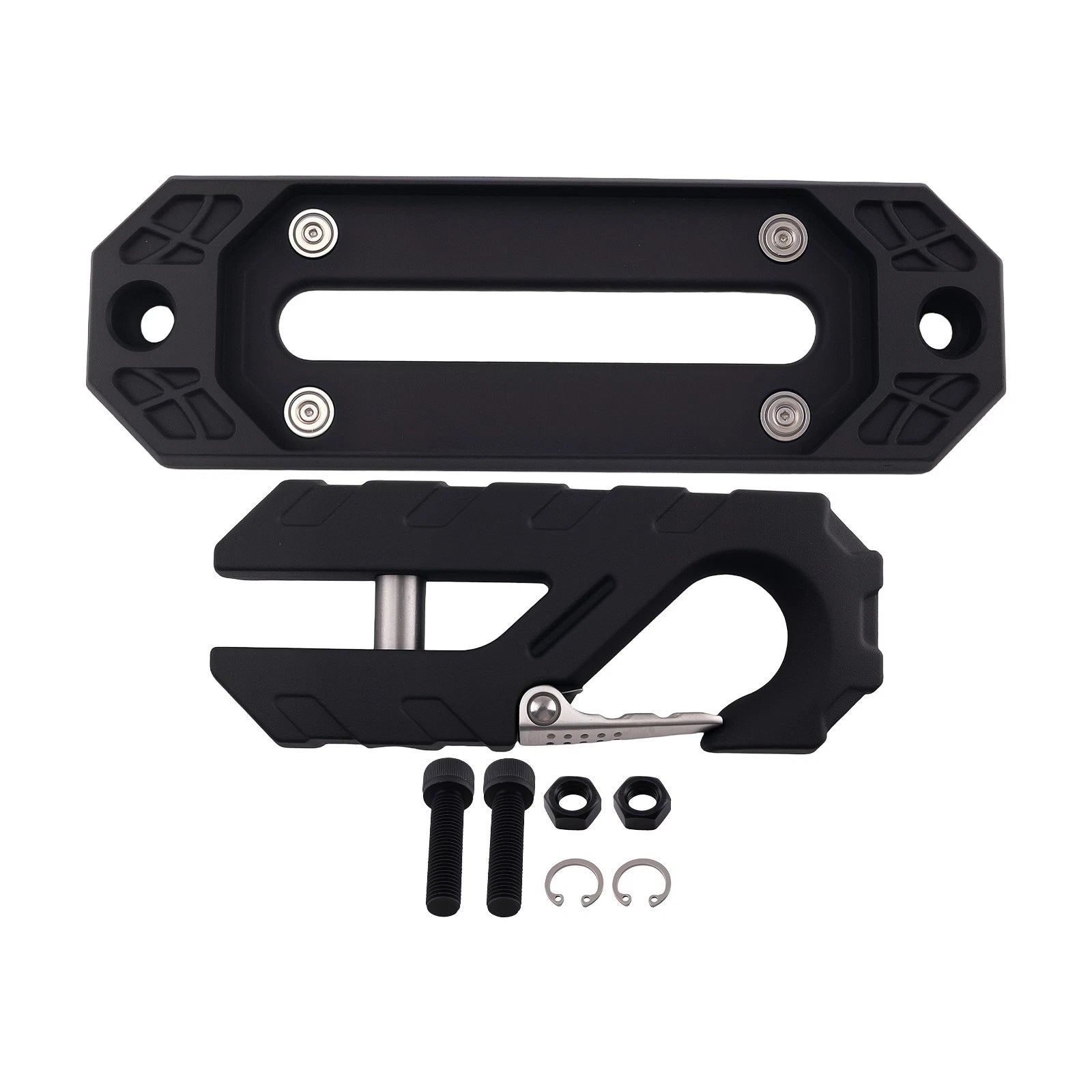 Aluminum Winch Fairlead Tow Hook Kit For Off Road | Built Supply Co