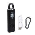 1*safety Alarm For Women 130db Siren With Keychain Emergency Light