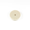 4" X 1/2" Arbor Hole - 60 Ply Spiral Sewn Polishing Muslin Cotton