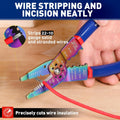 WORKPRO 8" Wire Stripper/Wire Crimping Tool by WORKPRO