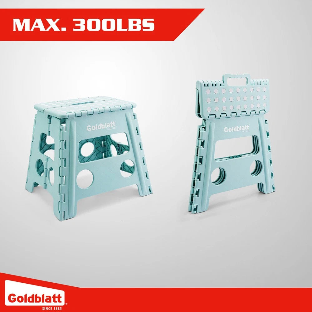 12.5" Folding Step Stool Heavy-duty Lightweight Portable Stool For