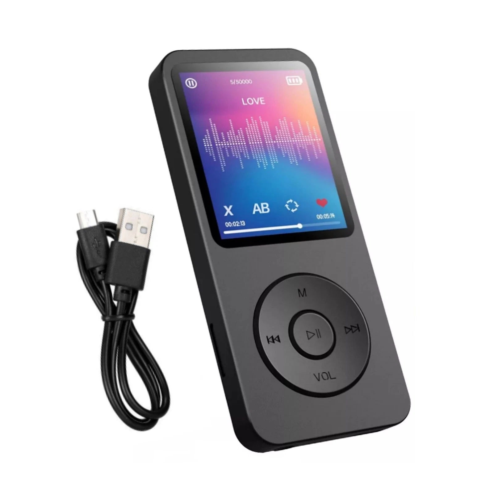 New Mp3 Player Bluetooth 5.0 Hifi Lossless Sound Fm Radio Portable