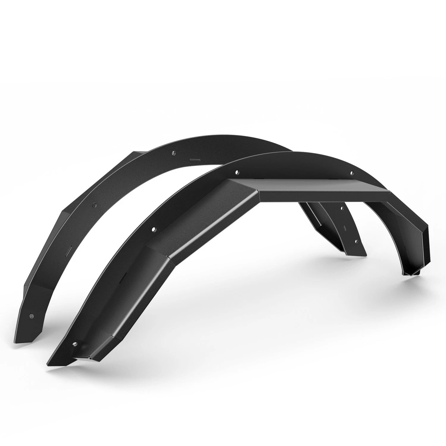 Fit 21-24 Ford Bronco 4dr Powdercoated Black Rear | Built Supply Co