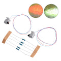 Ho Scale Model Railroad Ground Signal With Leds For Street Layout
