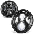 Fit 07-18 Jeep Wrangler Jk Black Housing Clear Lens | Built Supply Co