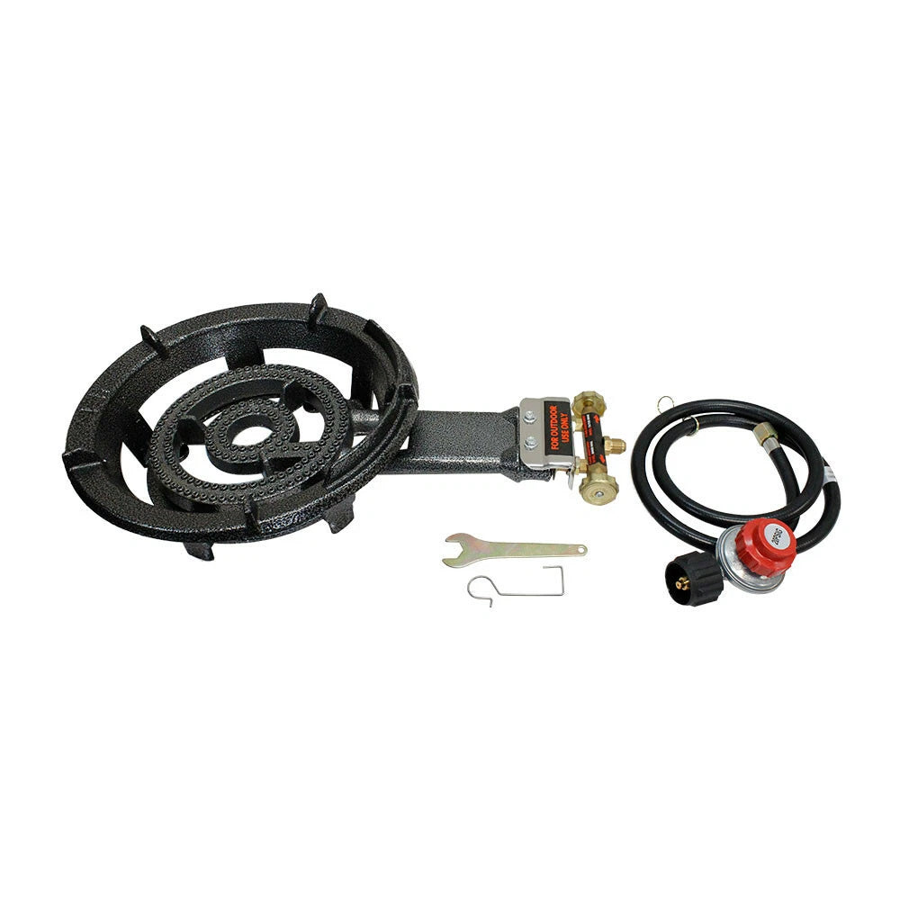 Heavy Duty Cast Iron Portable Super Gas Stove Burner 13 Inch Outdoor