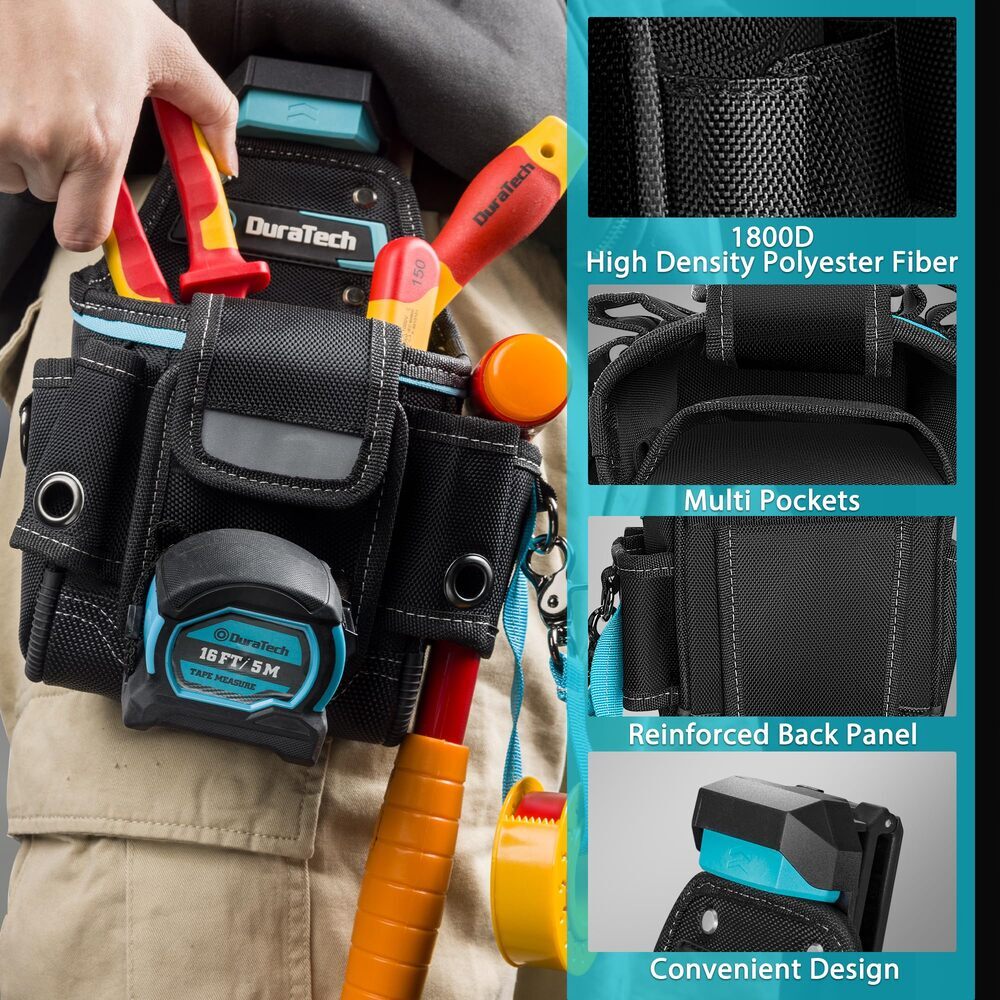 DuraTech Tool Pouch with Belt Clip by DuraTech