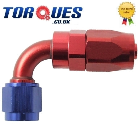 AN -12 (AN12 AN 12) 90 Degree FastFlow Hose Fitting