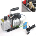 3CFM Rotary Hvac Deep Air Vacuum Pump 4 Refrigerant R134a & R12/r22