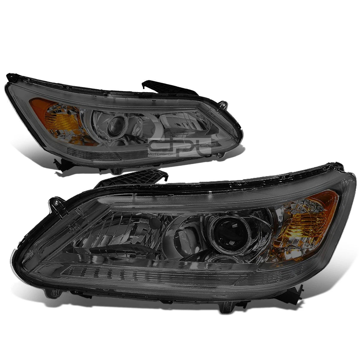 Fit 2013-2015 Honda Accord Pair Smoked Housing | Built Supply Co