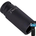 Bluespot 23mm Deep Socket Impact Hex 6 Point Single Crv Steel 1/2"