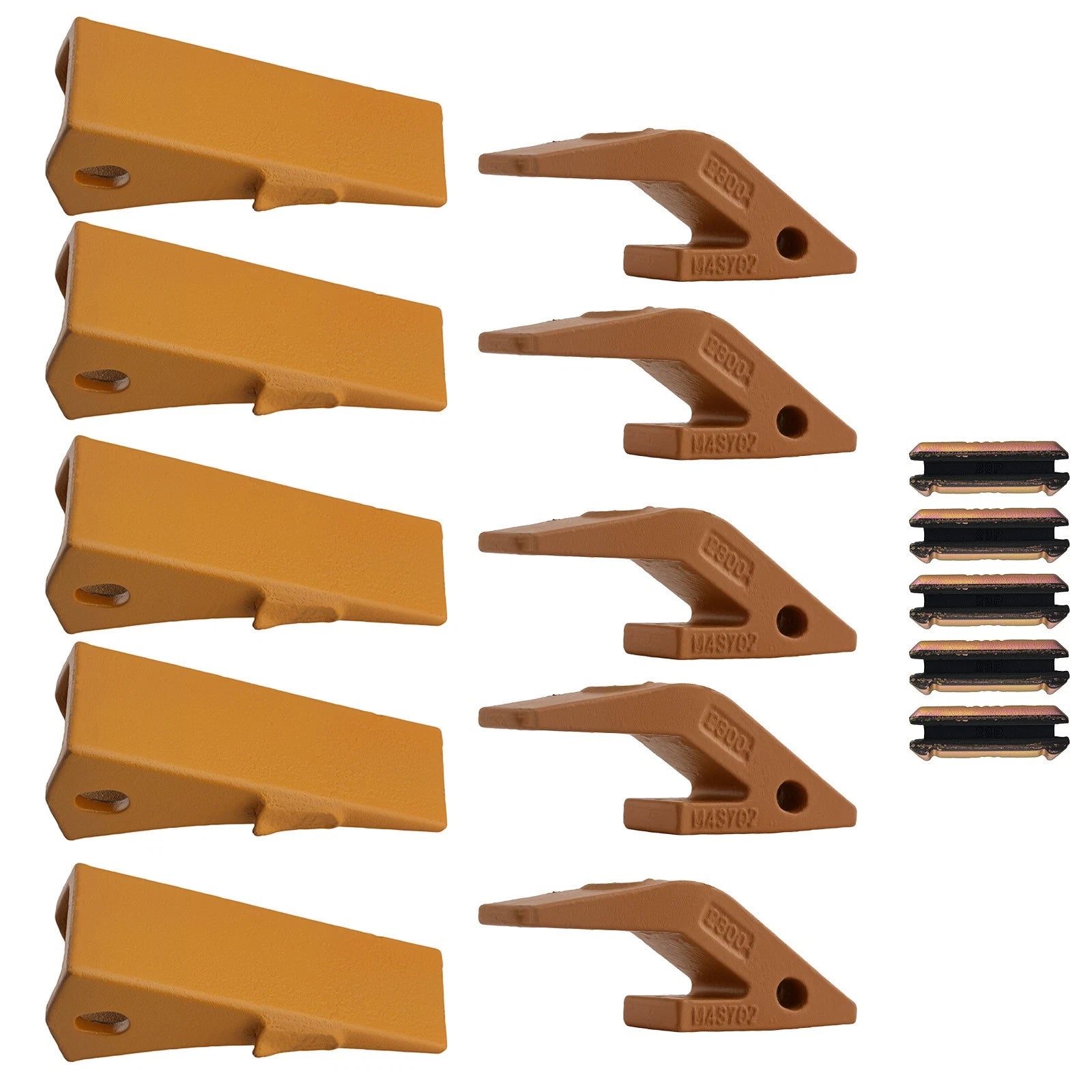 Teeth Kit For 23 230 Series Excavator Backhoe U43792 230sp Tf23p