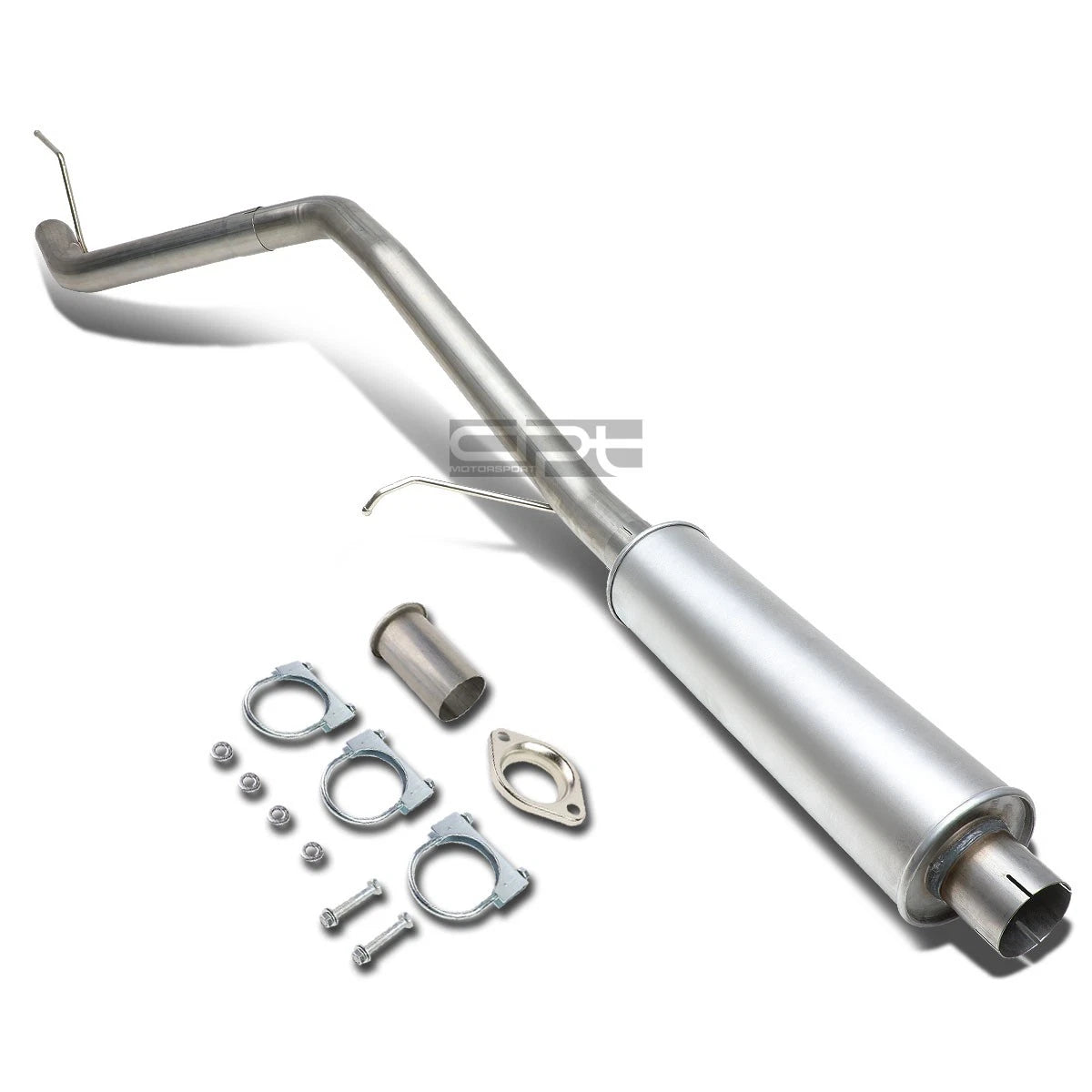 Fit 05-10 Jeep Grand Cherokee Wk 3"round Muffler | Built Supply Co