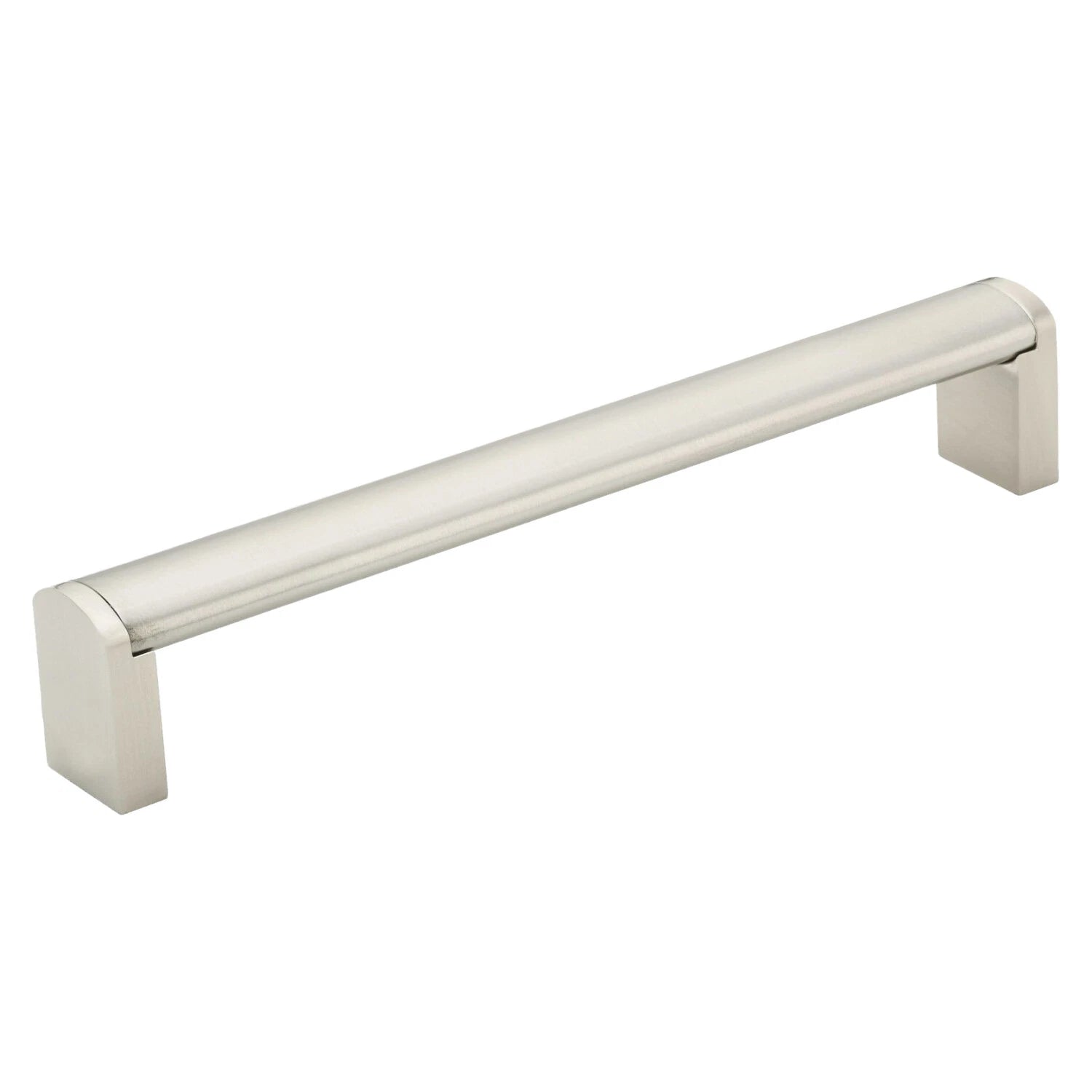 Slate Edition 6-5/16" Brushed Nickel Kitchen Cabinet Door Drawer Pull