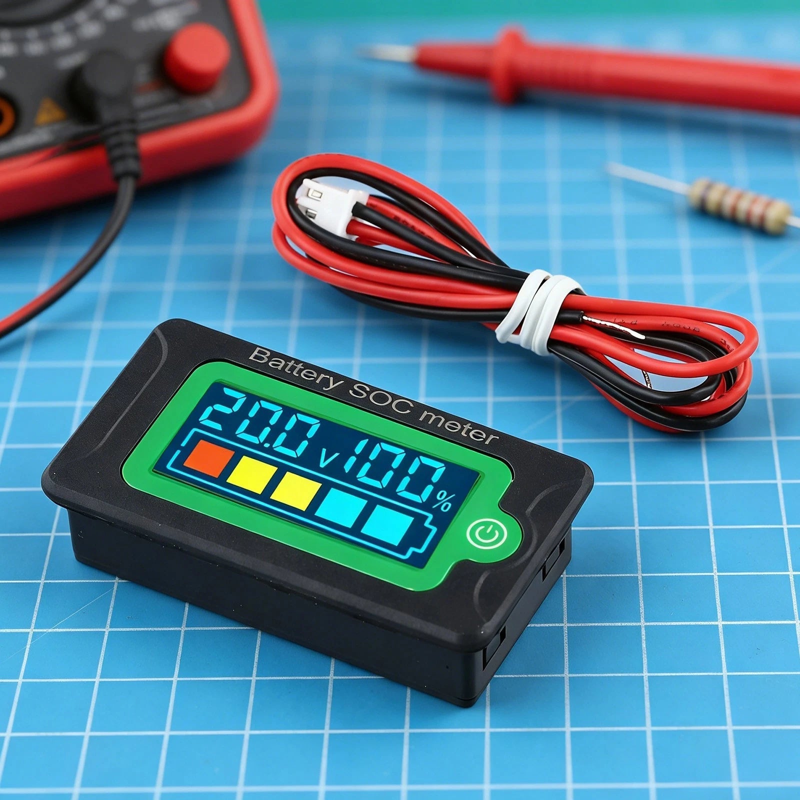 Lcd Gauge Capacity Indicator For Home Use Easy To Read Display