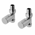 Eastbrook Chrome Radiator Valves - 15mm