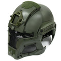 Interstellar Space Battle Trooper Full Face Airsoft Helmet Od Green