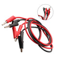 High Conductivity Test Probe Leads With Clips 1m Cable Set Of For 2