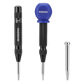 WORKPRO 2Pack Automatic Center Punch Adjustable Spring Loaded by WORKPRO