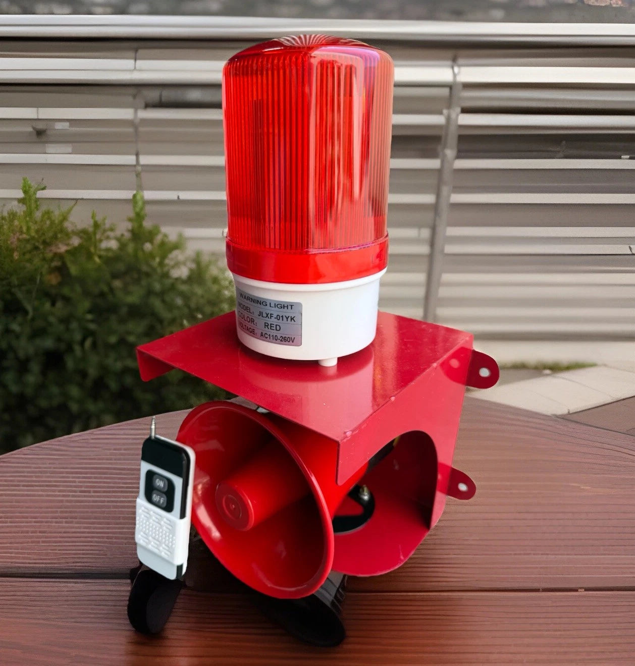Commercial Home Rc Panic Sos Siren 120db Alarm Emergency Warning