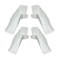 Rv Rain Gutter Spout Extensions Long Version White Prevents Black