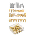M4 Pyrography Tips Brass Set For Wood Burning Engraving Soldering