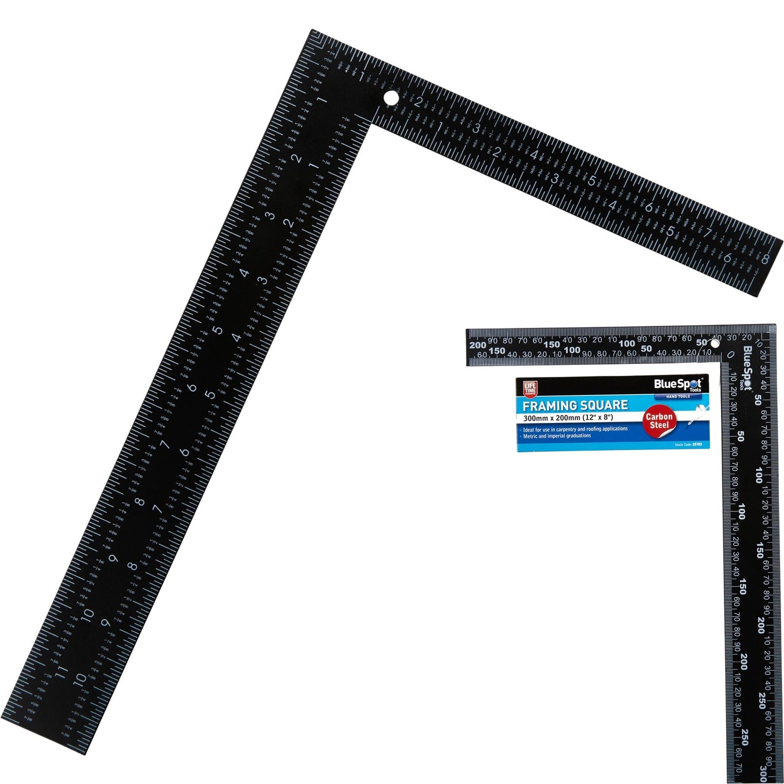 BlueSpot Magnetic Torpedo Scaffolding Spirit Level Tool - 225mm by BlueSpot