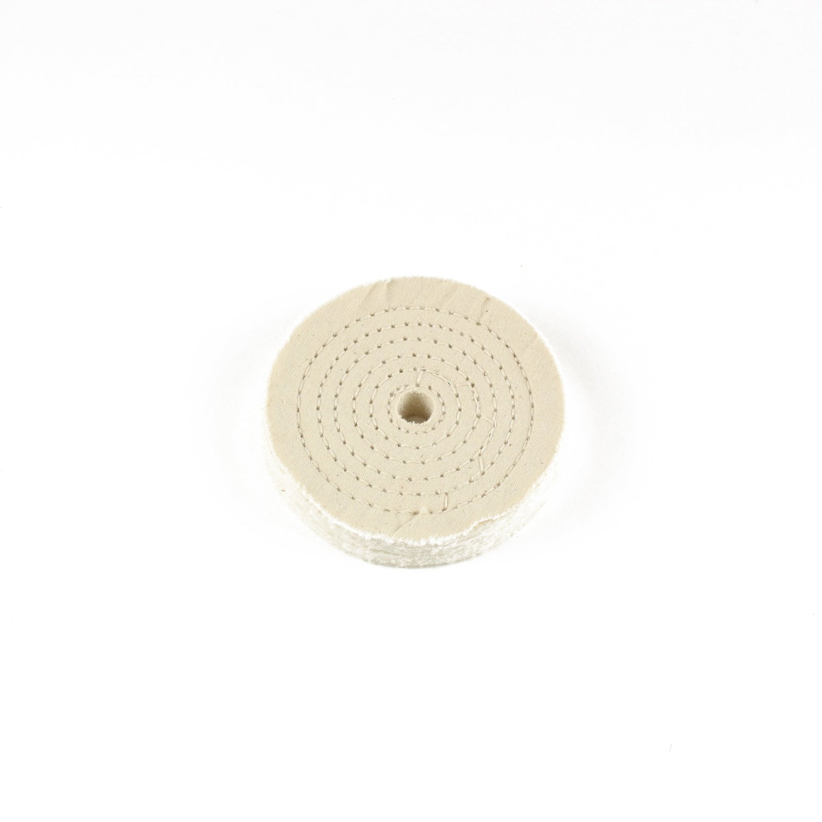4" x 1/2" Arbor Hole - 60 Ply Spiral Sewn Polishing Muslin Cotton