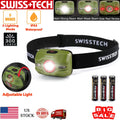Swiss+tech Headlamp Flashlight 300 Lumens Led Head Lamp Red Storbe
