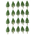 20 High Quality Artificial Pine Trees For Scenery Layouts And Model
