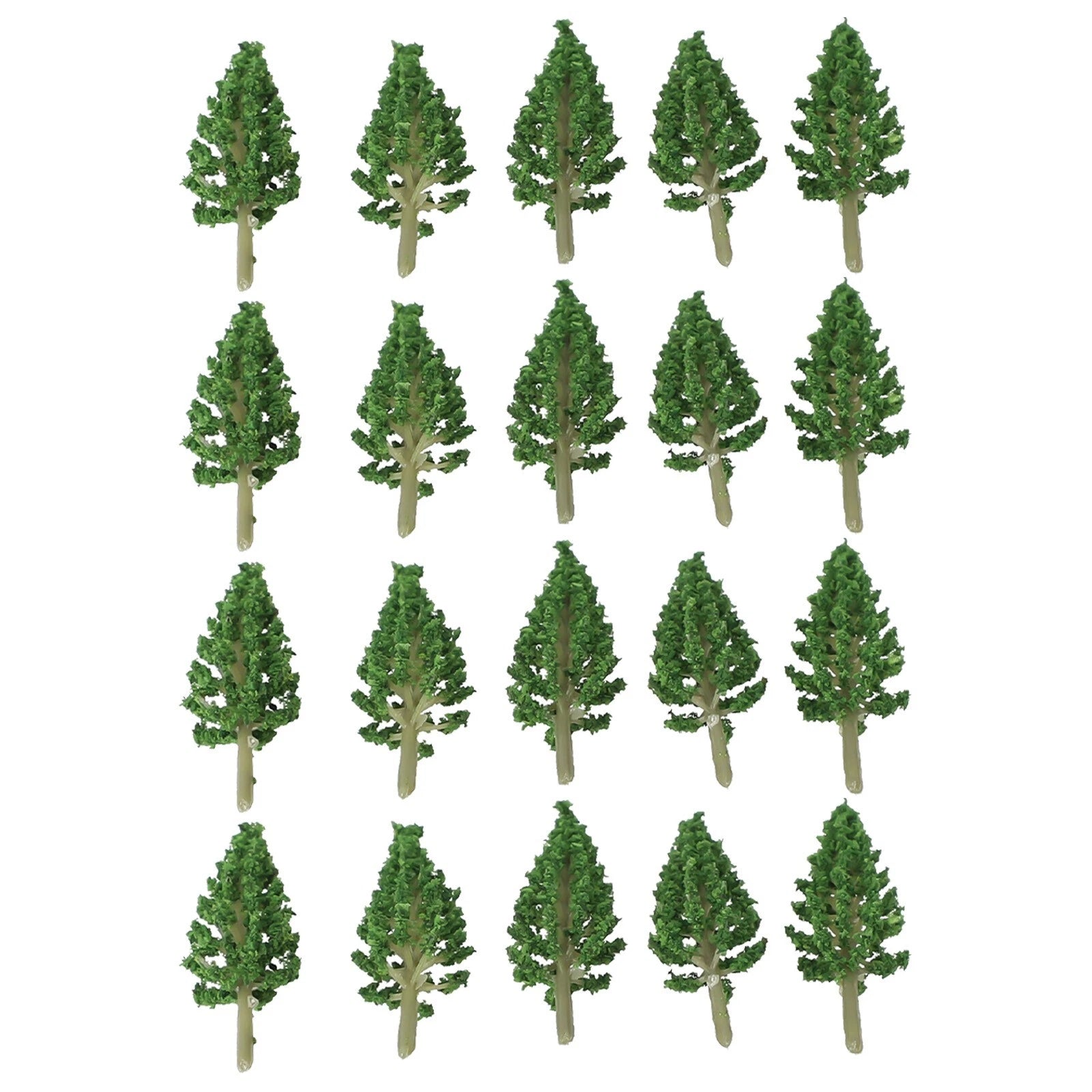 20 High Quality Artificial Pine Trees For Scenery Layouts And Model