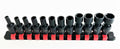 Proto Blackhawk 12pc Impact Swivel Flex Socket Set