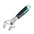 Duratech 6-inch Adjustable Wrench Metric & Sae Cr-v Steel Wrench Wide