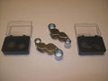 2 Dual Lense Jewelers Loupes Loop Magnifier 10x 20x