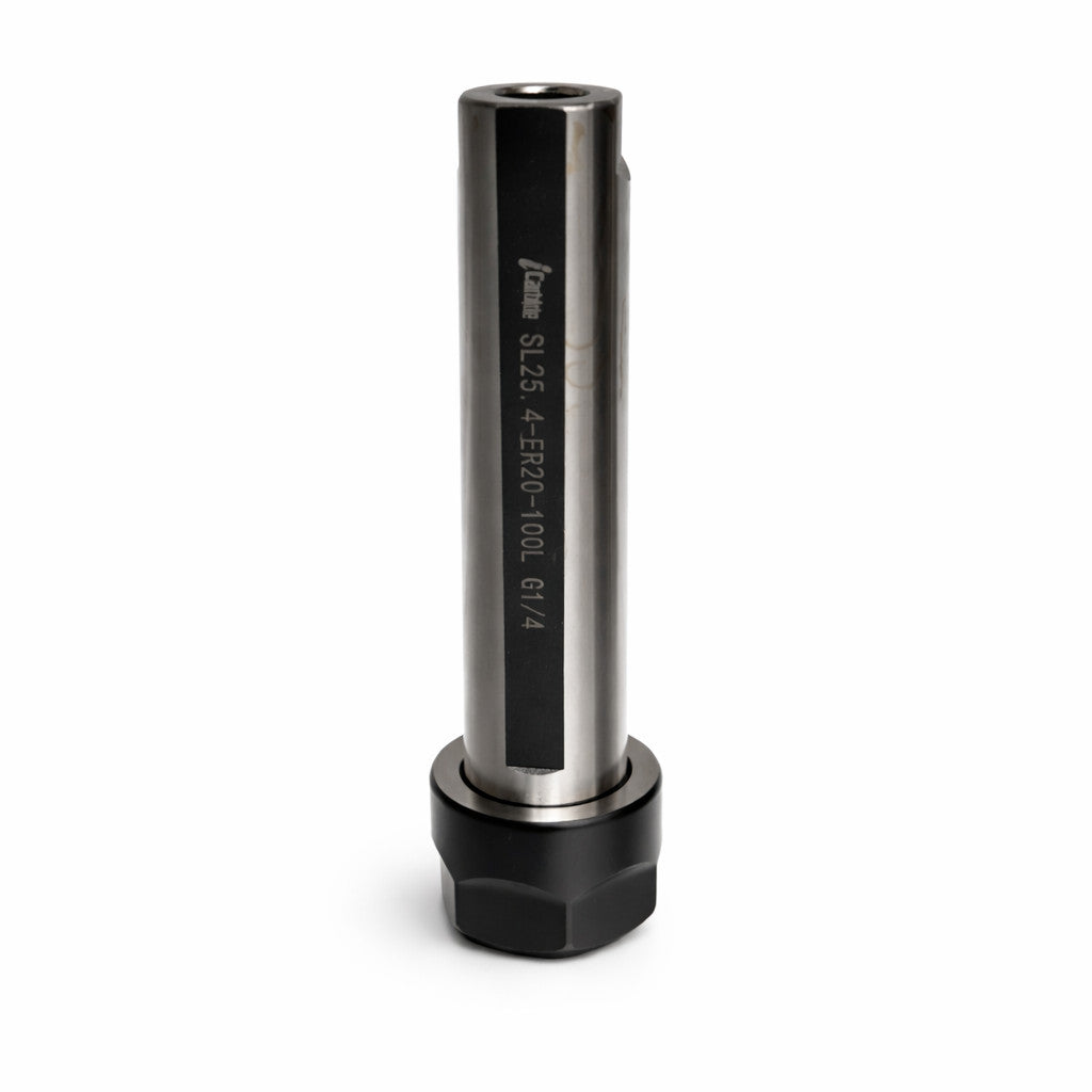 1.0 Straight Shank ER20 Collet Chuck Tool Holdr Gage Length 4.0"