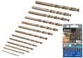 Bluespot 13 Pc Cobalt HSS Twist Drill Bits 1.5mm To 6.5mm by Bluespot