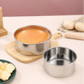 Stainless Steel Cake Pan Anti-spillage Structure Perfect Shape For