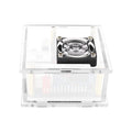 Acrylic Case Motherboard Shell With Fan Heat Sink For Orange Pi R1