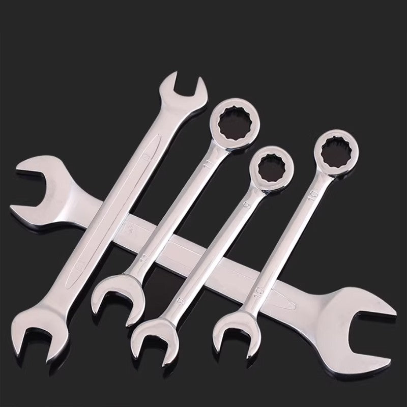 Matte Double Open-End Spanner & Wrench