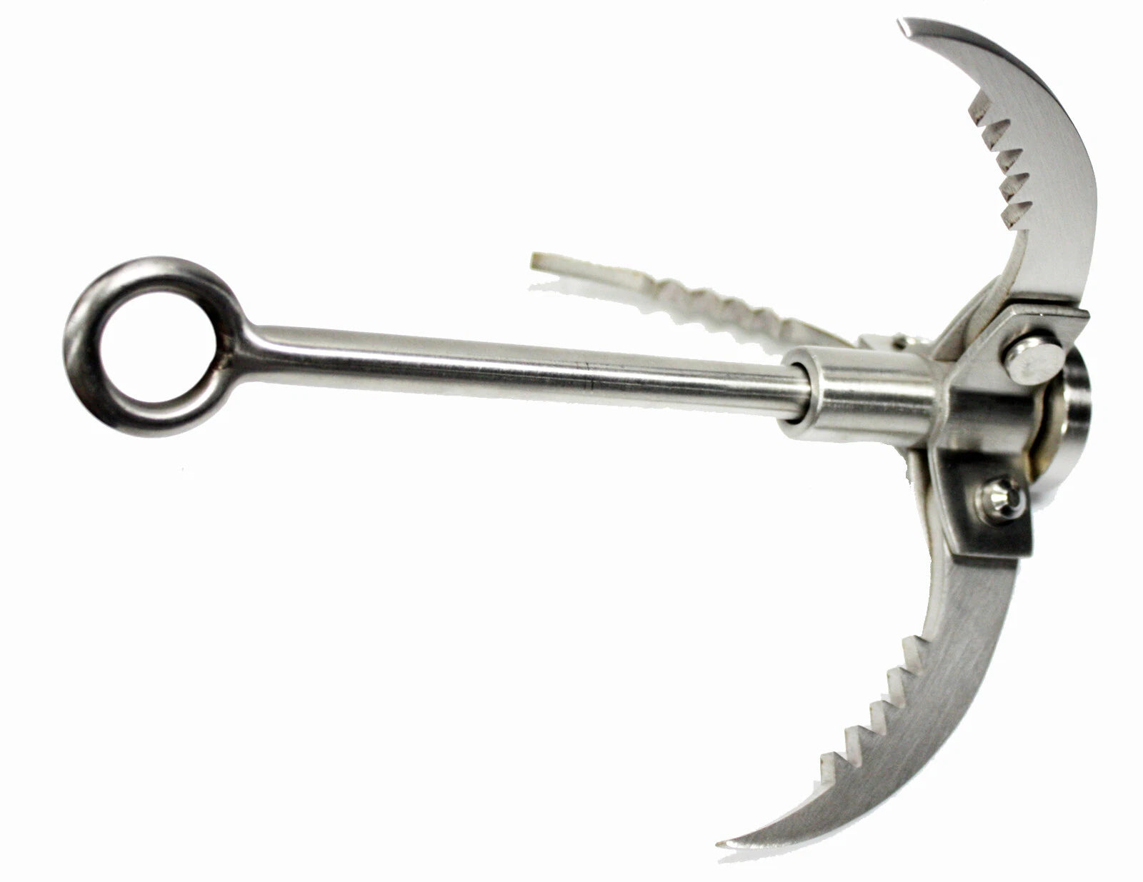 Gravity Stainless Steel Grappling Hook Folding W/ 3 Folding Claws
