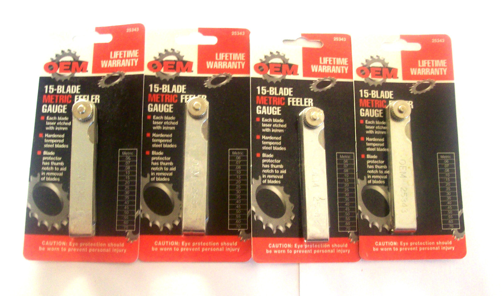 OEM 15 Blade Metric Feeler Gauge