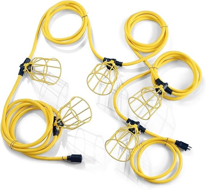 Prime 50ft 12 Gauge Temporary Light Strip