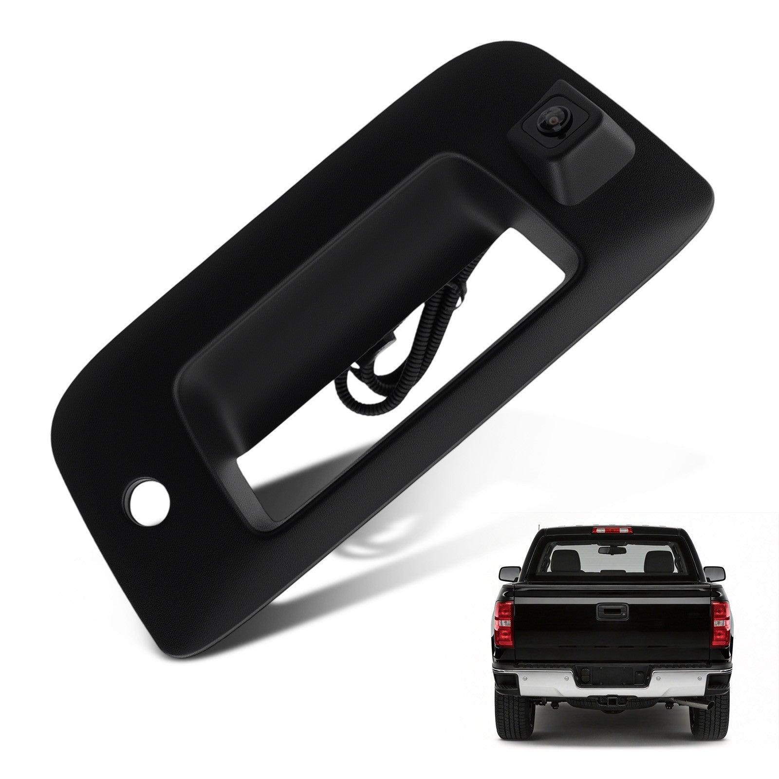 Tailgate Handle Backup Rear View Camera for Chevrolet Silverado