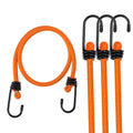 Workpro 24-inch Heavy Duty Bungee Cord Strap 4-pack Tarp Bungie