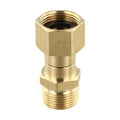 Copper Swivel Connector Swivel Hose Connector 360-degree Design Brass