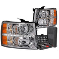 For 2007-2014 Chevy Silverado Led Drl Bar Chrome | Built Supply Co