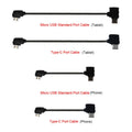 Type-c Micro Usb Date Cable Tablet Phone For Dji Mavic