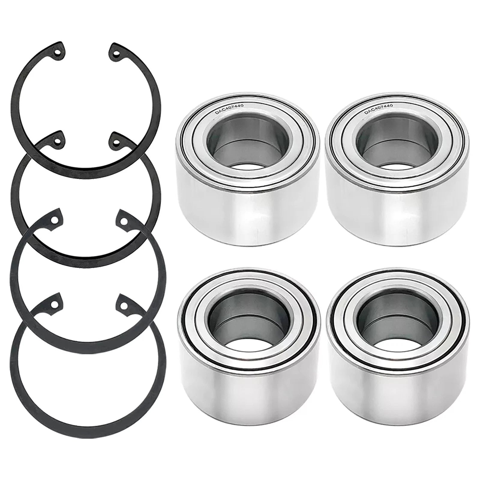 Front & Rear Wheel Bearings Kit For Polaris Ranger | Built Supply Co
