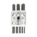 Triangle Shape Disc Cutter With Set Of 8 Punches Size 6mm-20mm -